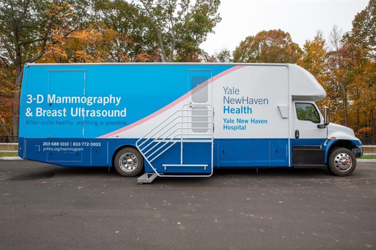 mobile mammography van