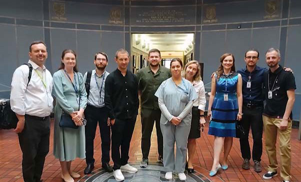 Seven surgeons from Ukraine