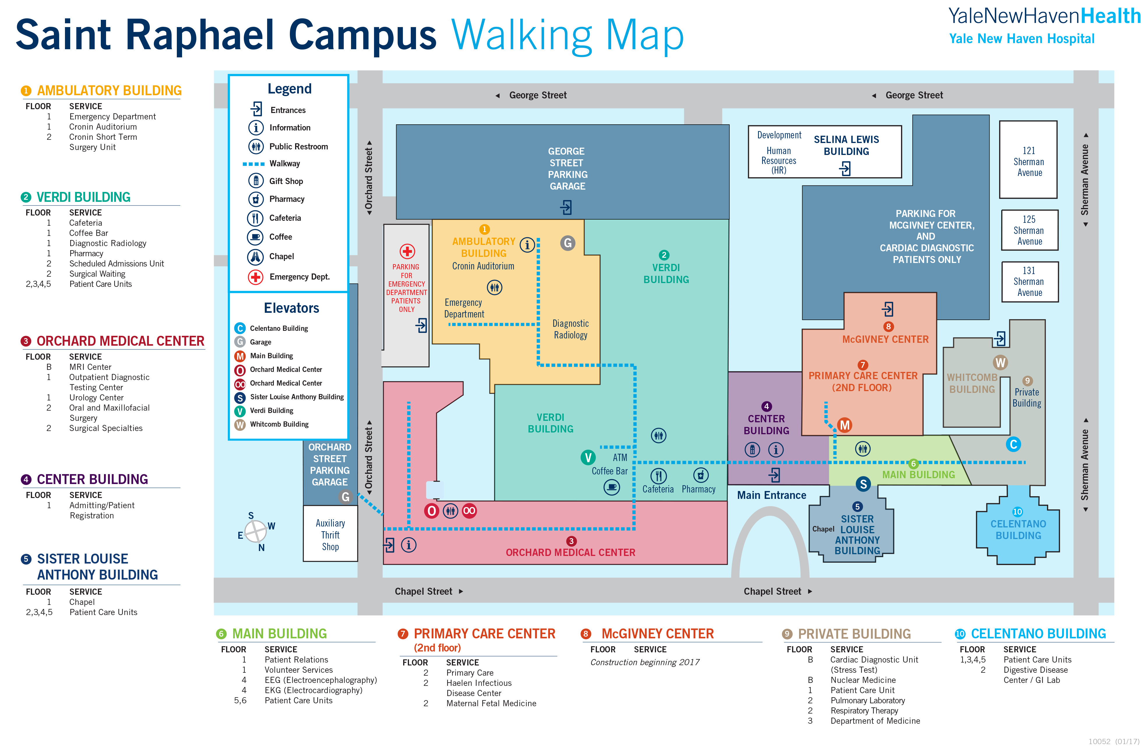UW Hospital Campus Map